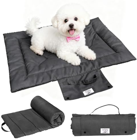 YuLiMirich Hundedecke für Unterwegs Wasserdicht, Waschbares Hundebett, Hundematte Komfort und Weiches Wasserdichtes Hundebett, Hundekissen für Reise Camping Outdoor