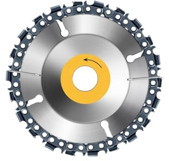 GErnie 4-inch 100MM Angle Grinder Chain Saw Disc Cutting Blade Wheel Woodworking Circular Electric Wood Slotting