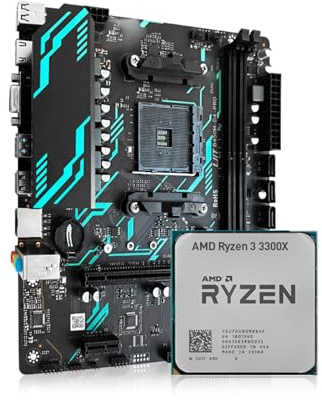 Motherboard Scheda madre Fit For JIESHUO B450M Memoria DDR4 a doppio canale AM4 PCI-E 3.0 NVME B450 (supporta CPU Ryzen 5600 5600G)(Motherboards)