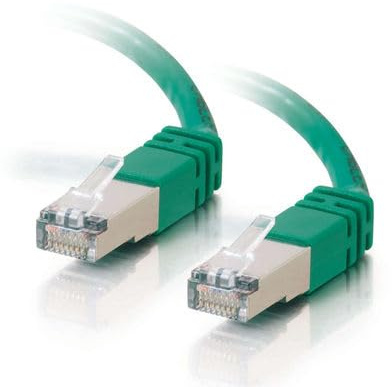 Logon SSTP Cat5e Network Cable 0.15m Green - Network Cables (0.15m, RJ-45, RJ-45, Green)