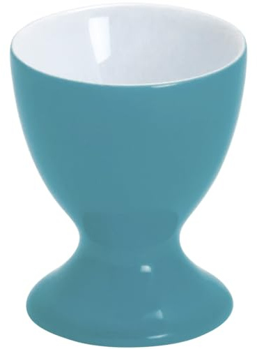 KAHLA 207401A72216X Pronto Colore Eierbecher mit Fuß Ocean Green|türkiser Eierhalter aus Porzellan