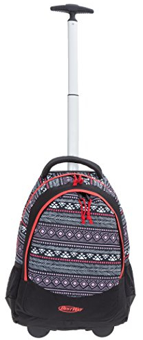 Bestway Rucksack Trolly Rucksacktrolley 40028-0145 Schwarz Himbeer