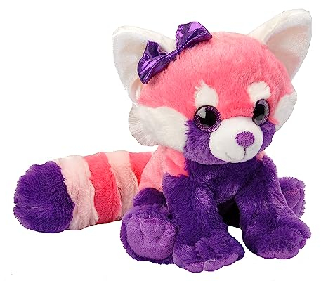 Wild Republic Sweet and Sassy Roter Fuchs, Spielzeug für Mädchen, Geschenke zur Baby-Geburt, Plüschtiere für Babys, Süße Kuscheltiere mit Einer Füllung aus recycelten Wasserflaschen, 30 cm