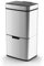 Morphy Richards 977116 Pro Rectangular Kitchen Bin with Infrared Motion Sensor Technology, Two Compartments and Removable Food Caddy, 75 Litre Capacity, Stainless Steel