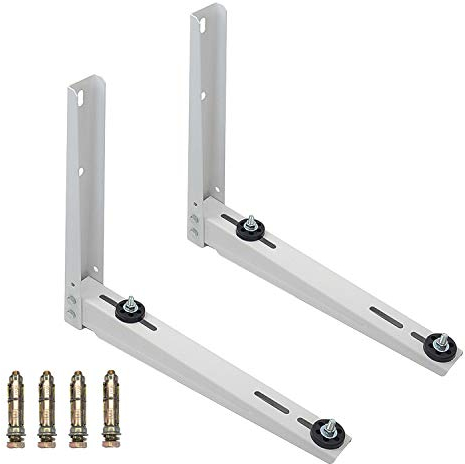 Jeacent Wand Halterung für Ductless Mini Split Klimaanlage Brennwertgerät 15,000-24,000BTU Weiß