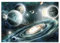 Forwall - Vlies Fototapete Kinderzimmer 104x70 cm Weltraum Weltall Galaxie Planeten Universum Sterne - Fototapeten Tapeten für Kinder Kindertapete - Vliestapete Wandtapete Tapete 3D Effekt