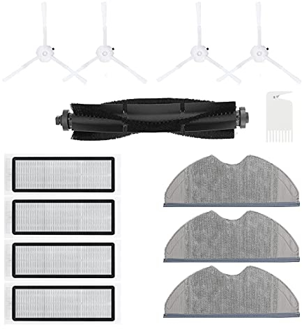 Wischtüch Bürste Filter Zubehör Ersatzteile Set für 360 S5 S7 Staubsauger Roboter (13 Stück)