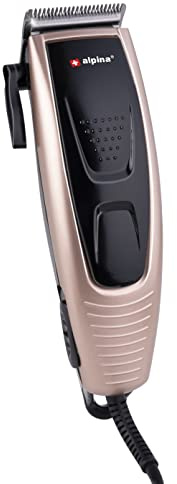 ALPINA Haarschneidemaschine, 10 Watt, Rotgold, Schwarz