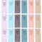 MiaLover 30 Stück PU Handmade Label Handmade Schreibwaren Labels zum annähen Handgemacht EinnäHen Textiletiketten Labels Verzierung Strickzubehör mit Löchern für DIY-Kleidung, 2x5cm, 6 Farben