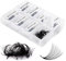 Fadlash Pre Made Fan Eyelash Extensions 20D 0.07mm D Curl MIX 8-15mm 600pcs Volume Lash Extensions Loose Fans Pre Made Volume Lashes