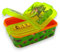 variouss Fiambrera Escolar de 3 Compartimentos, Tapex Sandwichera infantil para almuerzo con licencia oficial (Dinosaurios)