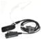 BLISCENTLY XPR 7550e Earpiece Headset, XPR6350 XPR6550 XPR7550 APX 4000 6000 7000 Earpiece Headset for Motorola Radio with Acoustic Tube and PTT Mic