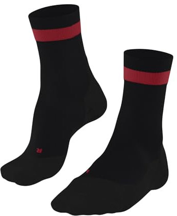 FALKE RU4 Endurance M So coton anti-ampoule 1 paire, Chaussettes de course Homme, Noir Black 3002, 42-43