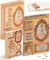 PieceRelax Puzzle Journal for Adults - Alphonse Mucha - The Art Palace Unique A5 Book Cover Puzzles Gift & Home Décor with Plastic Jigsaw Puzzle Artwork for Notebook [YA1058]