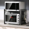 JXIPANUL Support pour Four à Micro-Ondes – Support pour Pots à épices de Cuisine – Hauteur réglable – Organiseur de Rangement pour comptoir – Facile à Nettoyer – H 45 cm XD 42 cm XW 58 cm –