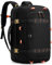 Tolaccea Sac a Dos Voyage Cabine Avion Extensible 45L-50L, Sac à Dos Voyage Imperméable Grand Compatible TSA Antivol, Sac a Dos Ordinateur 17,3“, Sac Cabine Avion pour Homme Femme Voyage, Noir