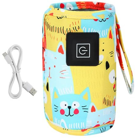 Instant Bottle Warmer, Automatic Milk Warmer, Baby Food Warmer, Breastmilk Warmer, Portable Automatic Milk Warmer for Breastmilk with Instant Heating and Defrosting Features, 29.5x13.7x1 cm,
