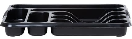 Wham Casa Large Cutlery/Drawer Tray (Black)