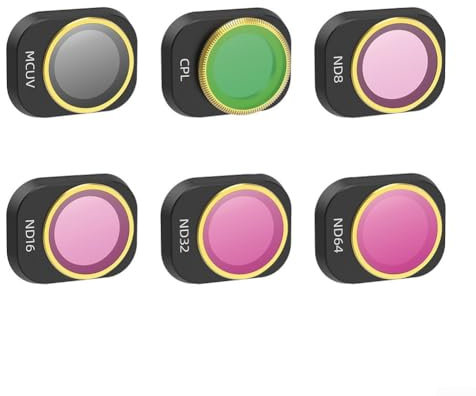 Verstellbares ND-Filter-Set für DJI Mini 4 Pro, minimiert Verzerrungen für lebendige Bilder