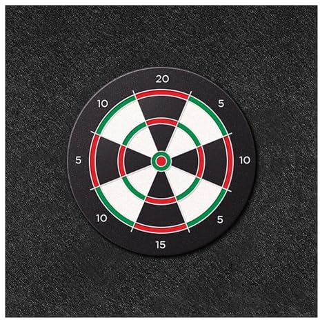 PRITOK Dartboard Wandschutz: Selbstklebende Dartscheiben Umrandung, Faserplatte für Wandschutz, Dartboard-Rückseite, Filz-Wandfliesen, 60 * 60 * 1.2cm