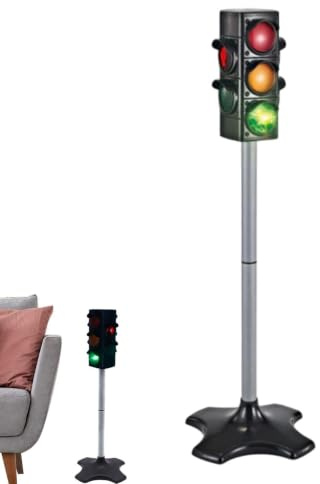 Verkehrsampel Lampe 71,9 Zentimeter mit Licht und Sound, pädagogisch
