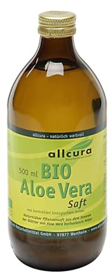 Bio Aloe Vera Saft | 99,8% Aloe Vera | naturtrüb | reiner Pflanzensaft | kein Konzentrat | direkt nach der Ernte verarbeitet | in Braunglasflasche