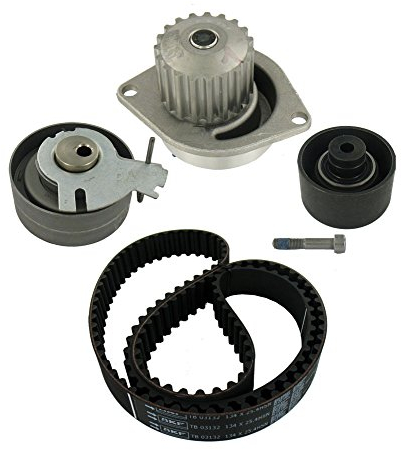 SKF VKMC 03132 Wasserpumpe + Zahnriemensatz, Black