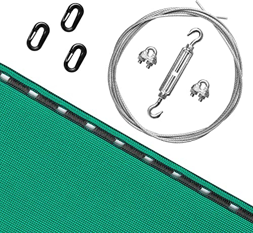 by Beier Germany Pfeilfangnetz Set: grün 3 Meter extra stark und 3 Meter hoch