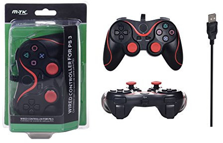 Manette filaire vibrante pour console Ps3 (MKT)