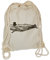 Mister Whale - Gymsac Turnbeutel - Stoffbeutel Hipster Sportbeutel Rucksack Tasche Wal Kult