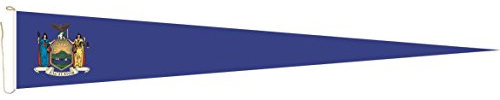 U24 Langwimpel New York Fahne Flagge Wimpel 200 x 40 cm Premiumqualität