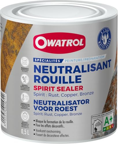 OWATROL Spirit Sealer, Metall, Farblos, Wasserfest, Dichtmittel, 1.2 kg, 305x105x108 mm