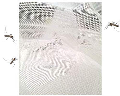 Tulle Moustiquaire Grande Taille (Blanc 5 X 300cm)