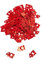 Oblique-Unique® 40. Geburtstag Jubiläum Konfetti Rot Tisch Deko Streudeko 14g
