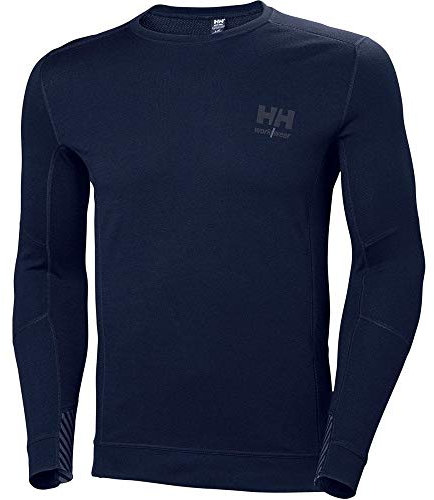 HH LIFA MERINO CREWNECK Color: 590 NAVY Talla: M