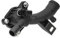 Metzger Flangia del refrigerante motore 4010010