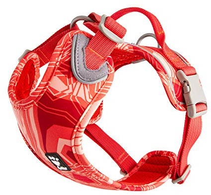 Hurtta Weekend Warrior Hundegeschirr, Coral Camo, 99-119 cm