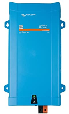Victron Energy MultiPlus Reiner Sinus Wechselrichter 20 Amp Batterie Ladegerät, Spannungswandler, Transferschalter Inverter Charger, 1600VA 48-Volt 230V
