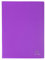 Exacompta - Réf. 88116E - 1 Protège-documents OPAK - 100 pochettes cristal lisse - 200 vues - pour format A4 - dimensions 24 x 32 cm - couverture en polypro semi-rigide - couleur violet