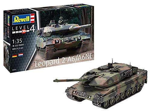 Revell Leopard 2 A6/A6NL 0 - STK - Gepanzertes Kampffahrzeug - Modellbaukit - Erwachsene - Unisex