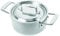 Demeyere casserole induction Essential 5 – Casserole inox avec couvercle pour tous types de cuisinières dont induction – Casserole en inox à 5 couches - 30 ans de garantie - Ø 18 cm
