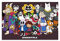 SDFASF Poster auf Leinwand, Motiv: Best Undertale Characters Game