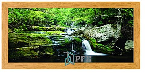 Oak Premium Wood Photo Frames Wall Hanging Picture Frame Poster Frame Acrylic Glass 98cm x 33cm
