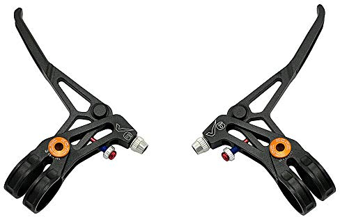 KCNC V6 Bremshebel, CNC-gefräst, 66 g, schwarz, SK2124-T