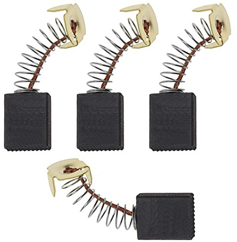 2 Pairs Carbon Brushes 16.5mmX13.5mmX6.5mm Compatible with Evolution RAGE 2 355mm Cut Off Chop Saw Replacement Parts
