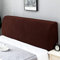 Stretch Kopfteilbezug für Bett - Dehnbare Saubdichte Schutzhülle, Husse, Abdeckung Cover für Gepolsterte Schlafzimmer Kopfteil, 190-210cm Braun