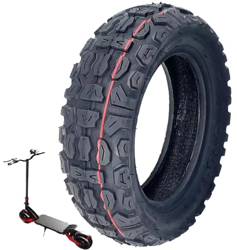 Tmom 10×3 Tubeless-Reifen Schlauchlose Reifen Verdickte Schlauch für KUGOO M4 Pro Scooter und andere 90/65-6.5, 80/65-6, 255 * 80 Roller Ersatzreifen
