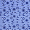 DéVa Dekostoff Lilly OC Maritim blau weiß gestreift in 1,6m Breite (METERWARE) Baumwollstoff Stoff aus 95% Bio-Baumwolle