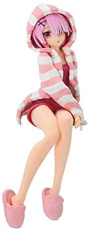 Furyu Little Buddy Re:Zero – Starting Life in Another World – Nudel-Stopper-Figur Ram Room Wear-