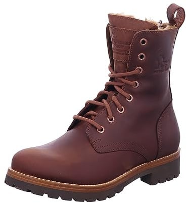 Panama Jack Friesland, Combat Stiefel für Damen, Leder B010, 42 EU